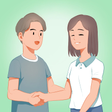 1번 : 처음 만났을 때 이미지