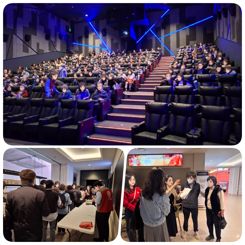 롯데물산, 송파구청과 함께한 '왕과 사는 남자' 관람 진행